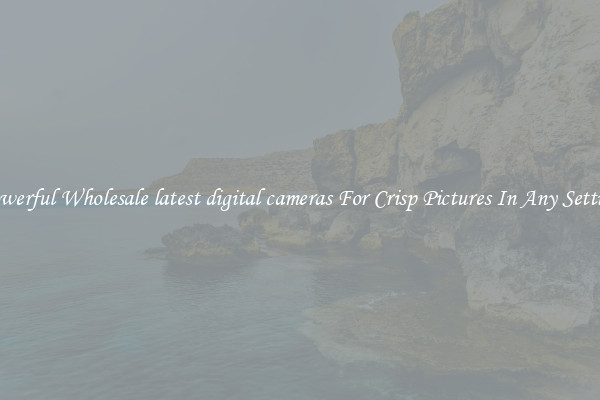 Powerful Wholesale latest digital cameras For Crisp Pictures In Any Setting