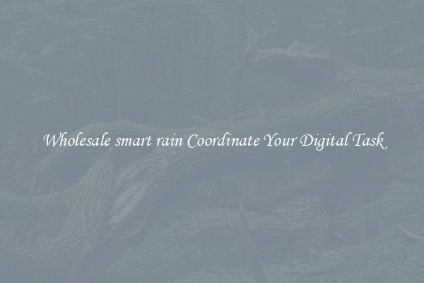 Wholesale smart rain Coordinate Your Digital Task