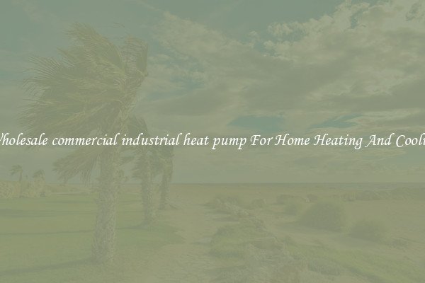 Wholesale commercial industrial heat pump For Home Heating And Cooling